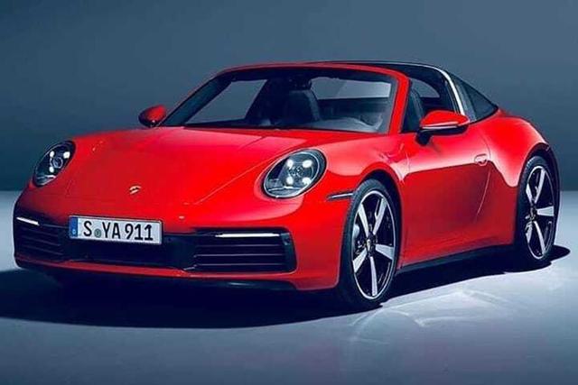 全新2021款保時捷911 Targa 4跑車官方照片泄漏