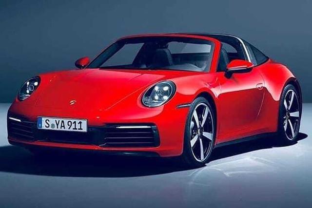 全新2021款保时捷911 Targa 4跑车官方照片泄漏