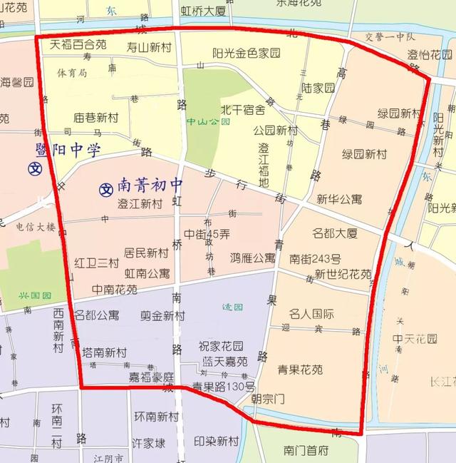 江阴初中学区划分2020已经出炉了(图4)