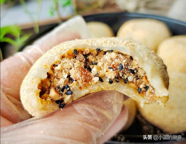 糯米粉最好吃的做法，放凉更好吃，香甜软糯Q弹，吃一次念念不忘