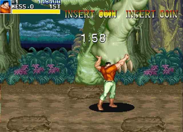 街機(jī)游戲那些不符常理的力量，原來(lái)坦克是用來(lái)砸人的