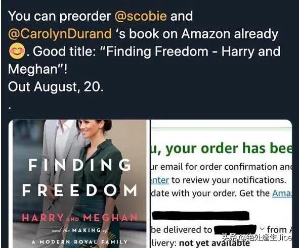 据透露，哈里和梅根的“复仇”之书，是个“巨