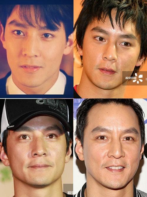 男星颜值发展史，郭德纲完胜黄晓明金城武，颜值二十多年完全没变