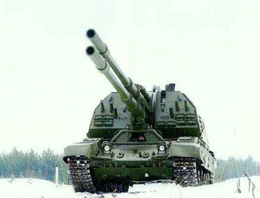 俄罗斯 新型2S35自行火炮 火力全球第一 弹药全自动装填