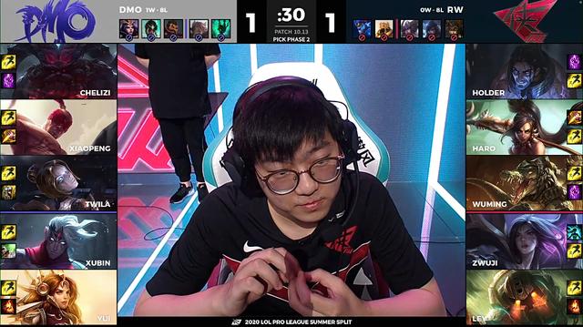 「战报」RW 2-1 DMO：五突脸成功处理DMO韦鲁斯，RW赢下赛季首胜