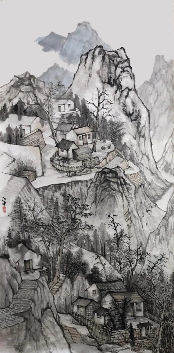 当代中国画30家线上艺术展——董江平