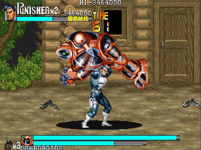 街機(jī)游戲那些不符常理的力量，原來(lái)坦克是用來(lái)砸人的