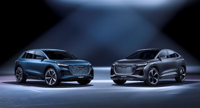 纯电动轿跑SUV 图解奥迪Q4 Sportback e-tron概念车