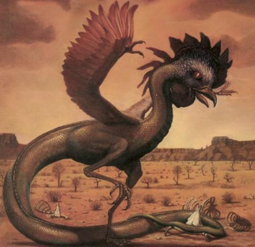 欧洲历史中的怪物鸡蛇：毒性强，用眼神就能杀人