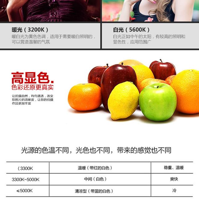 圖立方LED攝影燈308II二代外拍燈常亮燈兒童攝影攝像燈婚慶補光燈