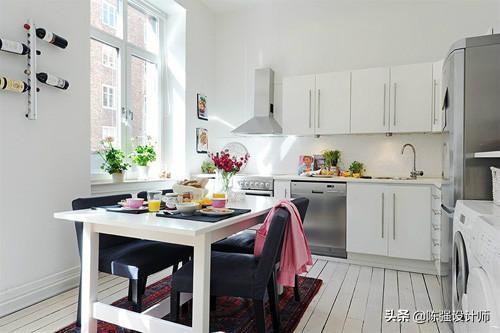 晒一套北欧风样板房，60㎡的一房一厅，任谁看了