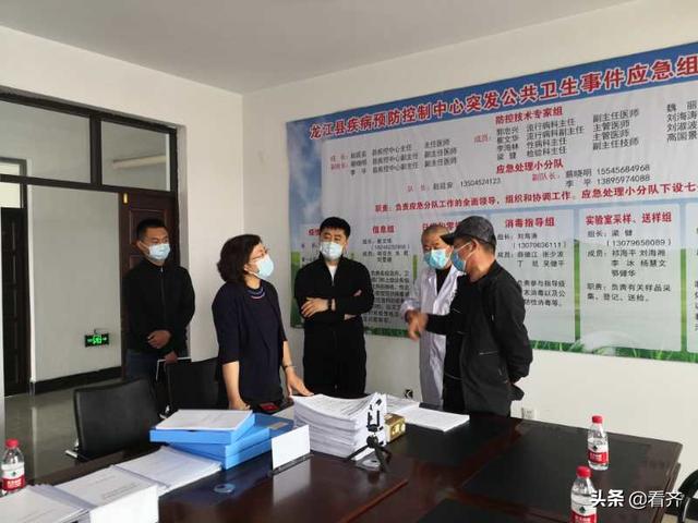 黑龙江省卫健委第十三督导组到龙江县检查工作