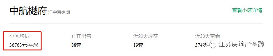 一街之隔，房价便宜1.8万/㎡！南京这些小区二手房价不涨反降