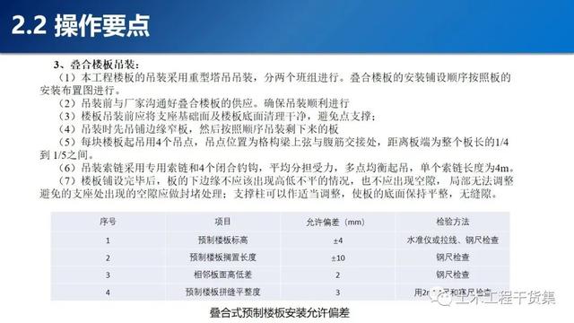 疊合樓板、預(yù)制樓梯施工技術(shù)交底，不會(huì)的趕緊收藏