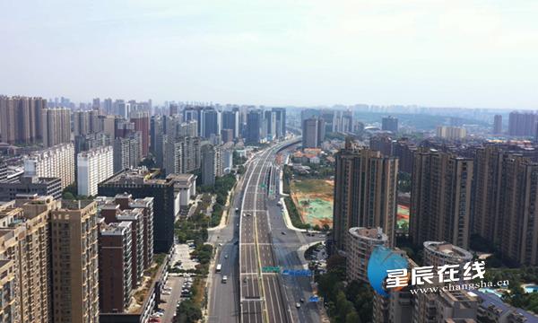 长沙湘府路快速路28日通车试运行 交通指南、项目介绍……都在这