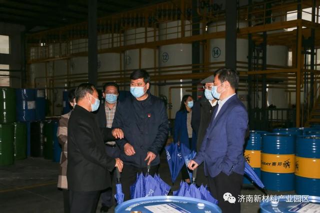 市党建保障督导工作组到济南新材料产业园区调研