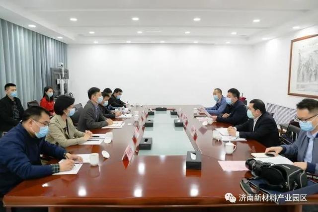 市台办主任薛兴海一行到园区调研