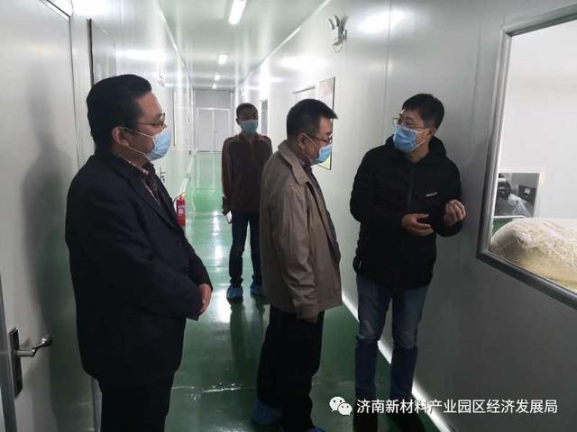 区科技局到园区调研高新技术企业申报工作