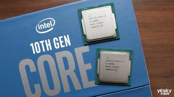10核心20线程+5.3GHz睿频 英特尔十代酷睿桌面处理