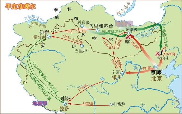 康熙、雍正、乾隆祖孙三代，为什么一定要消灭准噶尔汗国呢？-第2张图片-IT新视野