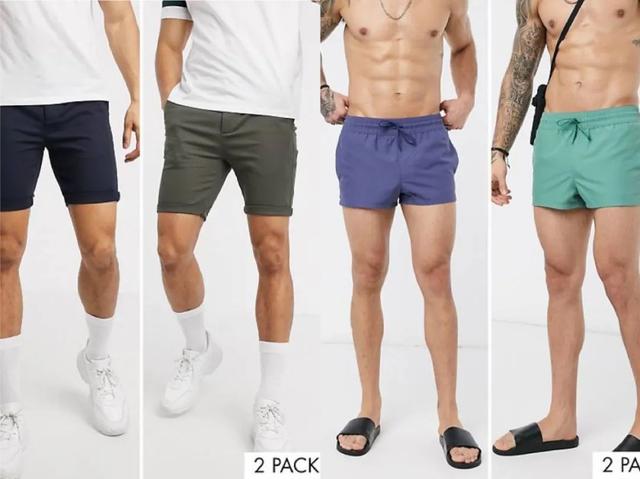 直男穿露大腿的超短裤，是30年前的火辣潮流