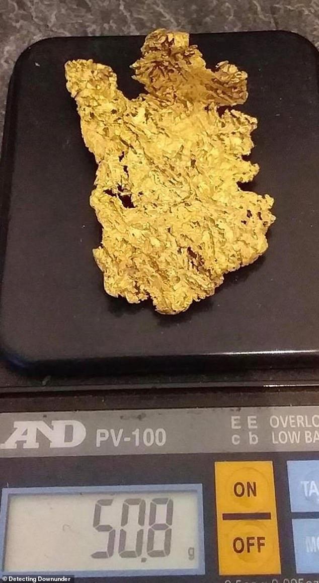 澳大利亚维州淘金者挖出大金块 价值4000澳元