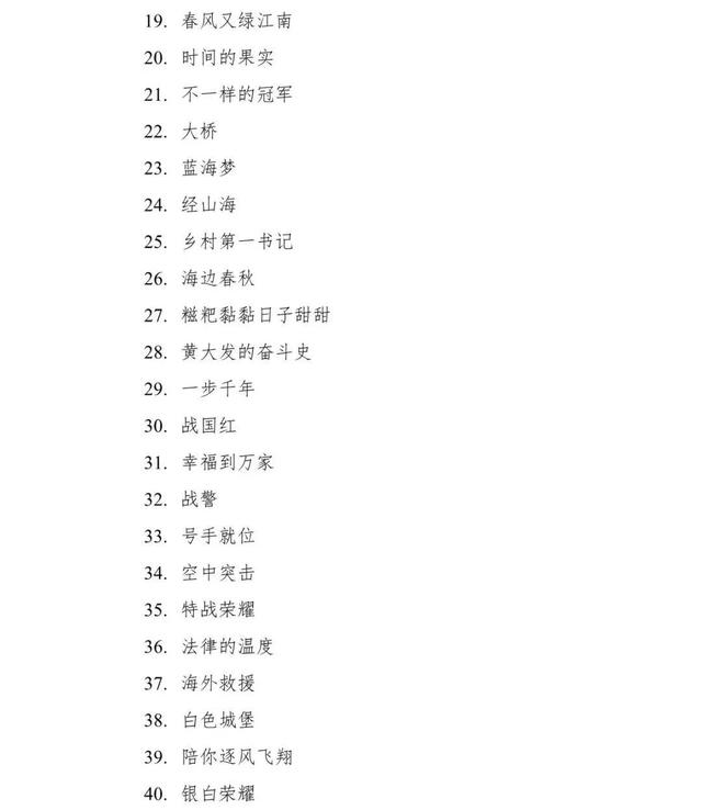 每日视听｜|总局公布第三批“百部规划”重点选