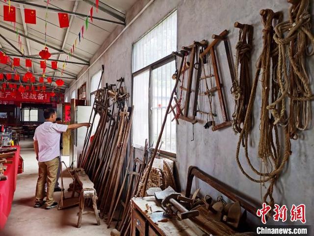 安徽农民自建农俗博物馆 2000余件老物件诉说浓浓乡愁