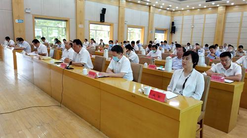 47秒｜潍坊青州市组织收看省政府第三次廉政工作会议暨省政府全体会议