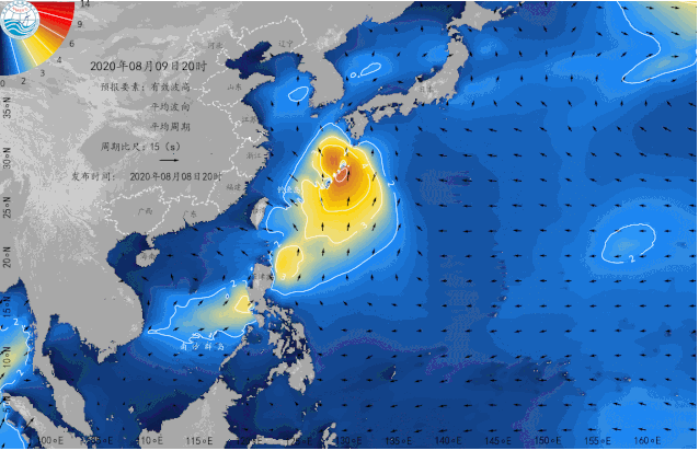 今年第5号台风“蔷薇”已生成 在东海东部海域掀巨浪