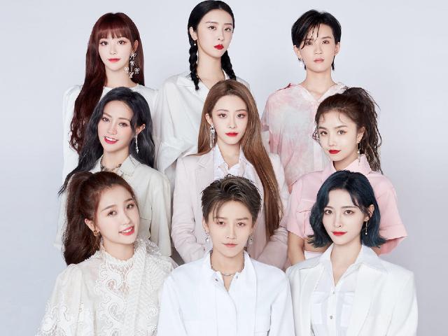 发色|THE9换新发色 刘雨昕金色虞书欣大红孔雪儿紫色撑门面