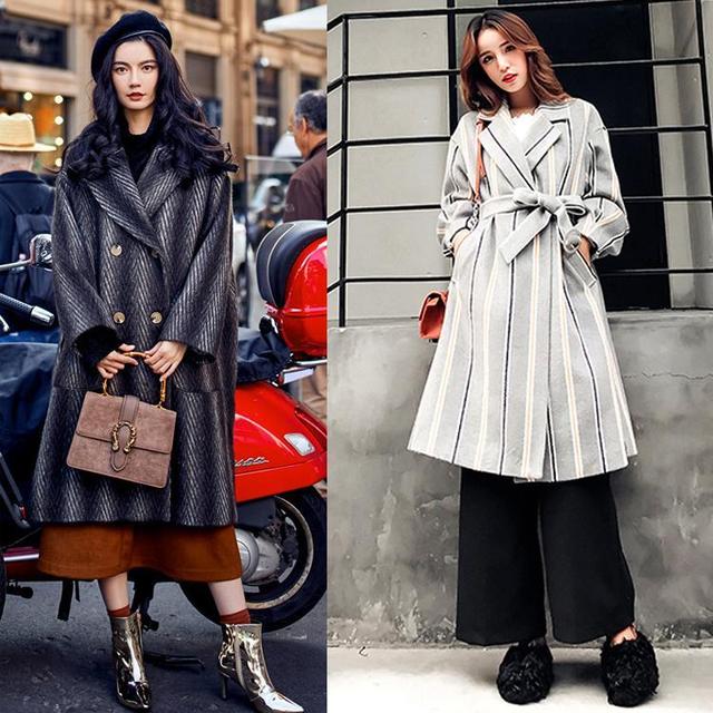 气质毛呢大衣，优雅不请自来