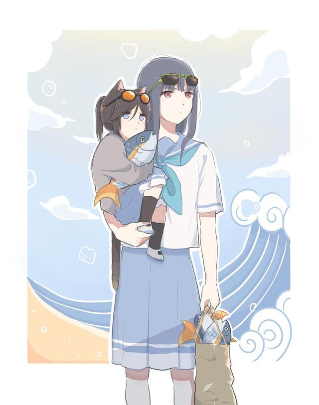 畫師畫出了和貓咪女兒的日常，作品背後其實是一部京阿尼動畫電影