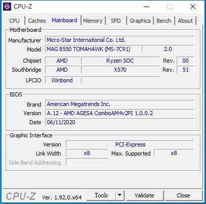 中端 B550 ATX之选MSI MAG B550 TOMAHAWK 主板