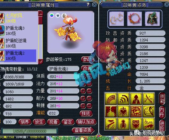 梦幻西游：千哥“指挥学院”招生，然总的8条龙魂护盾蛇全服第1