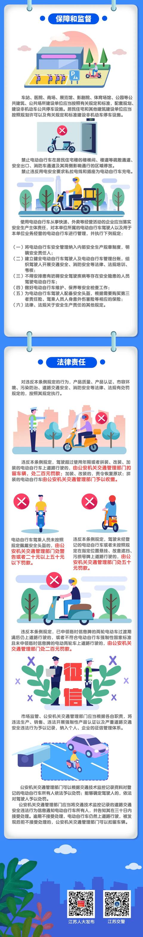 读懂《江苏省电动自行车管理条例》，驾驶、乘