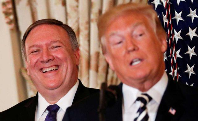 特朗普突然宣布，蓬佩奥“得救”了？美媒怒批：他还不如小学生