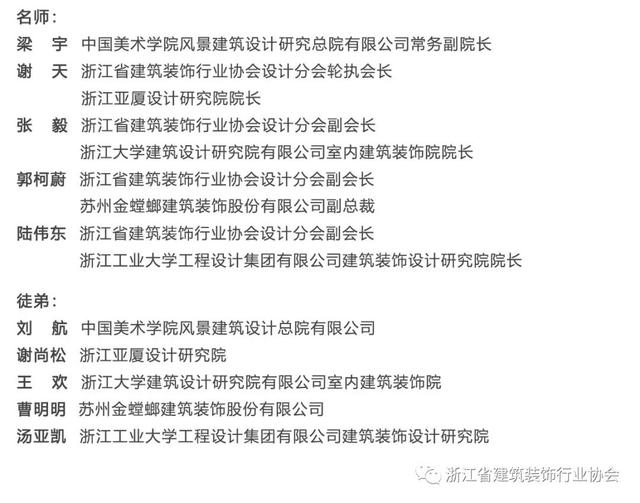 2020年浙江省建筑裝飾諾貝爾·設計和美大賽在杭州拉開序幕
