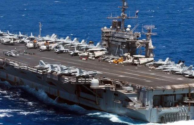 如果美国出动全部航母，有几个国家能够抗住？