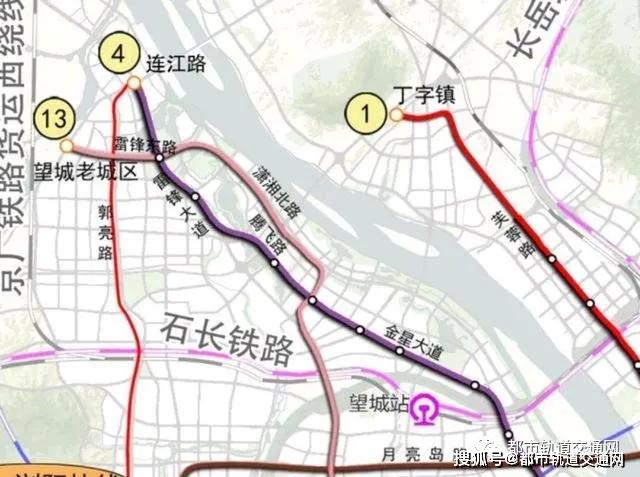 长沙地铁建设加快未来将建成18条轨道交通线路