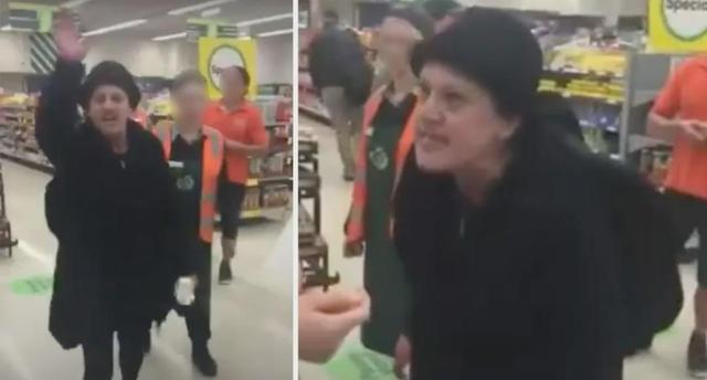 澳华人小哥超市看见同胞被白人辱骂，上前帮忙录像，反倒被轰出去