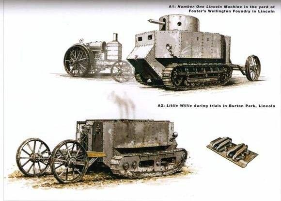 世界第一辆坦克：“小游民”