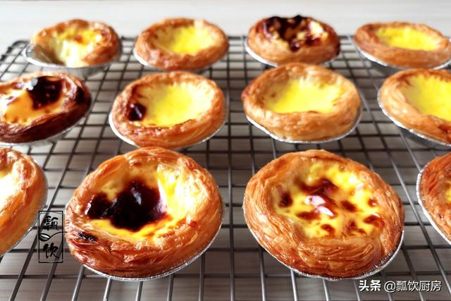 想吃蛋挞，我用家常食材做挞液，朋友都说好简单，好记一学就会