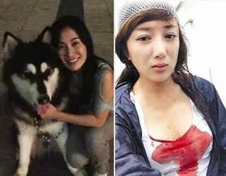 2014年，影星生日会上李依晓被叶璇的狗咬成重伤