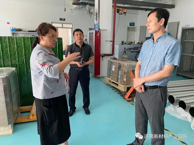 陈西武到企业调研