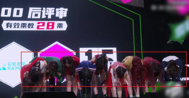 火箭少女赢了彩虹合唱团，杨芸晴杨超越面面相