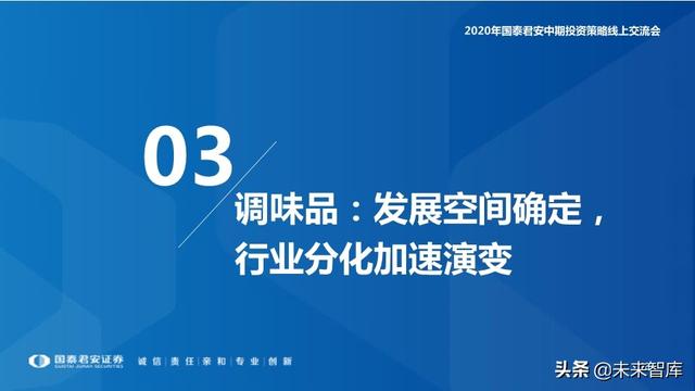 食品饮料行业2020年中期投资策略：寻找洼地，坚守成长