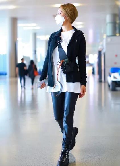 黄圣依带8个行李箱录《乘风破浪》，网友：富婆