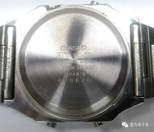 卡西欧光动能初代全金属经济版——CASIO wl 50
