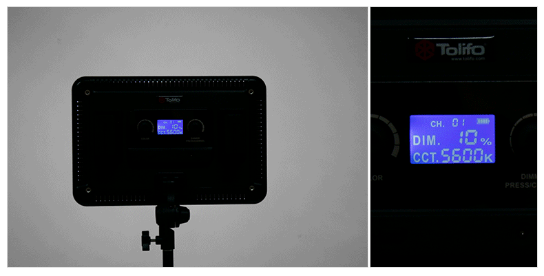 图立方LED摄影灯PT-L30B摄像补光灯试用体验